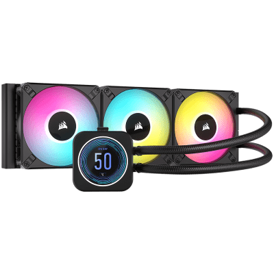 Охлаждане Corsair iCUE H150i ELITE LCD XT