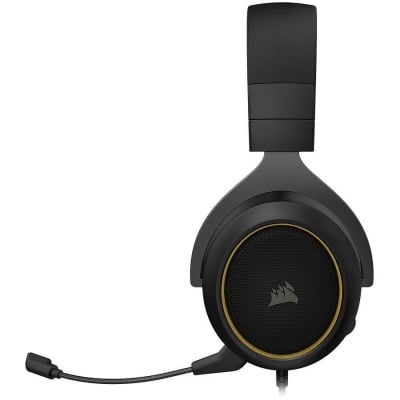 CORSAIR HS60 PRO SURROUND Gaming Headset, Yellow (EU Version)