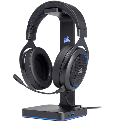 CORSAIR HS50 PRO STEREO Gaming Headset, Blue (EU Version)