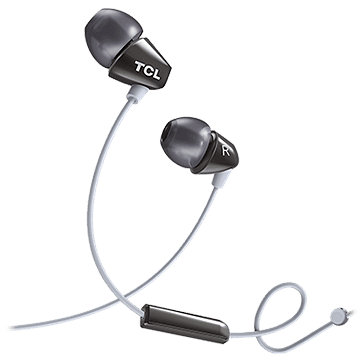 TCL In-ear Wired Headset ,Frequency of response: 10-22K, Sensitivity: 105 dB, Driver Size: 8.6mm, Impedence: 16 Ohm, Acoustic system: closed, Max power input: 20mW, Connectivity type: 3.5mm