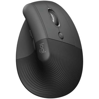 LOGITECH Lift Bluetooth Vertical Ergonomic Mouse - GRAPHITE/BLACK - B2B