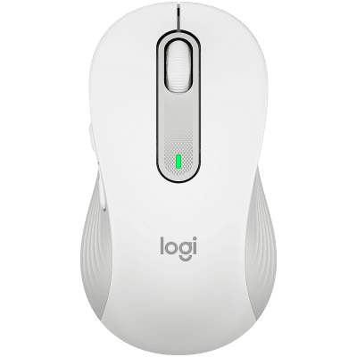 Мишка LOGITECH Signature M650 L, OFF-WHITE, безжична BT