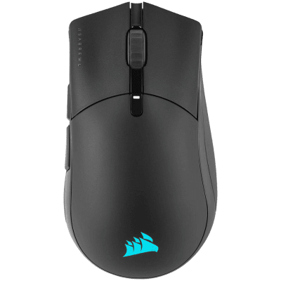 Corsair SABRE RGB PRO CHAMPION SERIES WIRELESS Gaming Mouse, Optical, Black, EAN:0840006641315