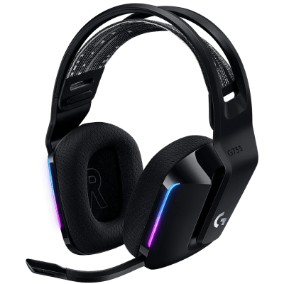 LOGITECH G733 LIGHTSPEED Wireless RGB Gaming Headset - BLACK