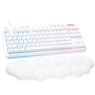 LOGITECH G713 TKL Corded Gaming Keyboard - OFF WHITE - USB - US INT'L - LINEAR