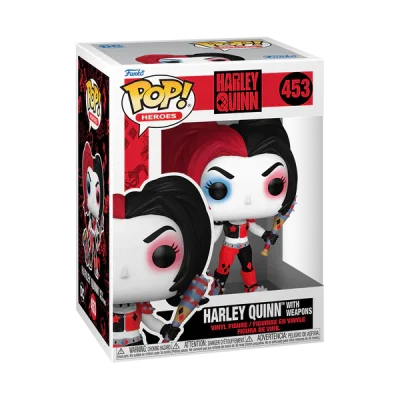 Funko POP! Heroes: Harley Quinn - Harley Quinn with Weapons #453