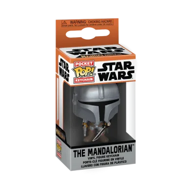 Ключодържател Funko Pocket POP! Star Wars - The Mandalorian (with Darksaber)