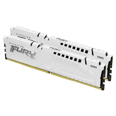 Памет Kingston FURY Beast White 64GB (2x32GB) DDR5 6000MHz CL30 - AMD EXPO