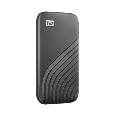 Външен хард диск Western Digital My Passport, 500GB, USB 3.2, SSD, Gray