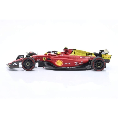 Carlos Sainz Jr. Ferrari F1-75 #55 4th Italian GP formula 1 2022 1:43 (Bburago)