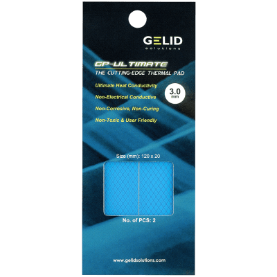 Gelid GP-Ultimate 120×20 Thermal Pad 3mm 2pcs