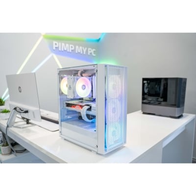 Gaming PC Aura - Ryzen 5 5600T / RX 7700 XT 12GB / 32GB / 1TB NVMe