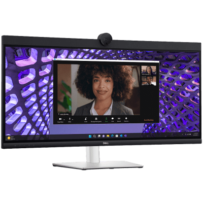 Монитор LED Dell P3424WEB Curved Video Conferencing 34 inch 3440x1440 60Hz WQHD, IPS Antiglare, 21:9, 1000:1, 300 cd/m2, 8ms/5ms, 178/178, DP, HDMI, 2xUSB-C (DP/PD), USB-B, 2xUSB 3.2, RJ-45, 2x5W