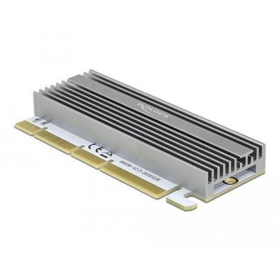 Delock card PCI Express x16 (x1 / x4 / x8) for M.2 NVMe M.2 Key M, RGB LED