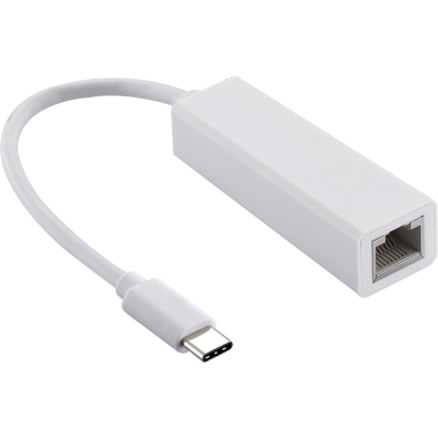 Estillo 10/100 Mbps, USB-C 2.0 to RJ45, White