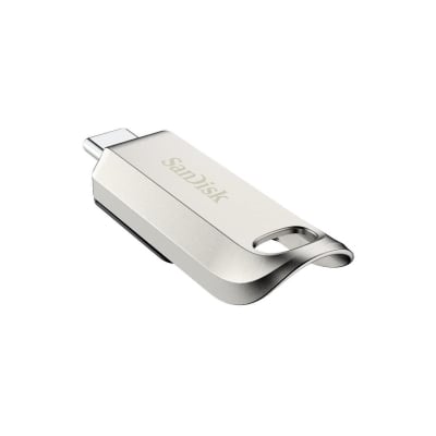 USB drive SanDisk Ultra Luxe, 128GB, USB 3.2 Gen 1, USB-C, Silver