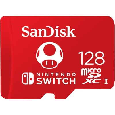 SanDisk for Nintendo Switch, microSDXC UHS-I, 128GB, Up to 100MB/s