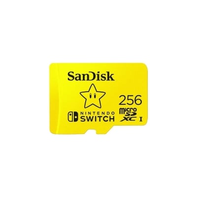SanDisk for Nintendo Switch, microSDXC UHS-I, 256GB, Up to 100MB/s