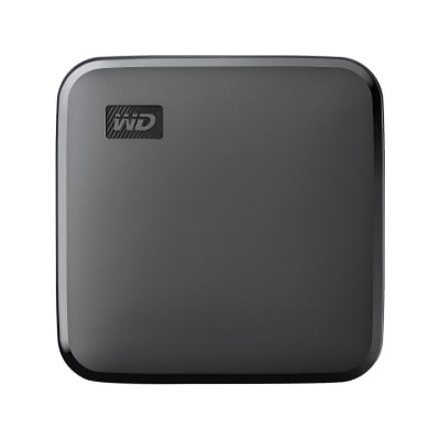 WD Elements SE, Portable, 2TB, USB 3.0, SSD, Black