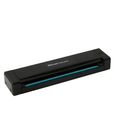 Portable duplex scanner IRIS IRIScan Executive 4, A4, USB 2.0, Black, 8 ppm