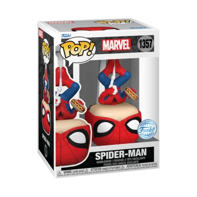 Funko POP! Marvel: Spider-Man (with hotdog) #1357
