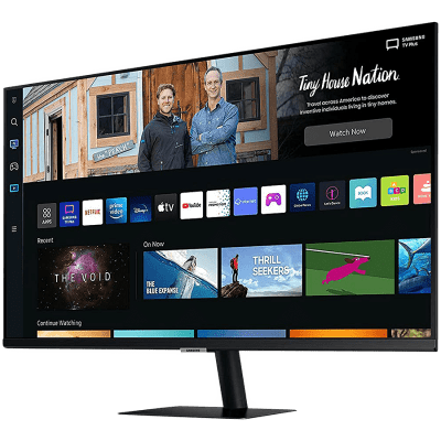 Monitor LED Samsung LS32DM500EUXDU SMART M50D, 32 inch FHD FLAT 16:9 (1920x1080) VA 60Hz, 250 cd/m2, 3000:1, HDR10, 4ms, 178/178, 2xHDMI, Remote Control, Speakers 5Wx2, Tilt/HeightAdj (120mm), 2Y