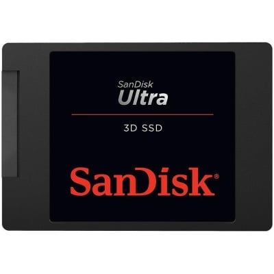 SSD диск SANDISK Ultra 3D 500GB SSD, 2.5''