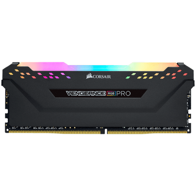 Памет Corsair DDR4, 3600MHz 16GB 1x16GB DIMM, Unbuffered, 18-22-22-42, Base SPD@2666, XMP 2.0, VENGEANCE RGB PRO Heatspreader, RGB LED, 1.35V. for AMD, EAN:0840006629634