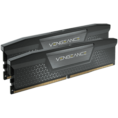 Памет Corsair DDR5, 6000MHz 32GB 2x16GB DIMM, Unbuffered, 40-40-40-77, XMP 2.0, Vengeance DDR5, Aluminium Heatspreader, Black PCB, 1.25V, for Intel 600 Series, Intel 700 Series