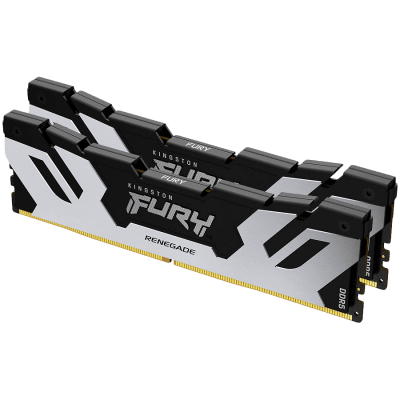 Памет Kingston DRAM 32GB 8000MT/s DDR5 CL38 DIMM (Kit of 2) FURY Renegade Silver XMP EAN: 740617339444
