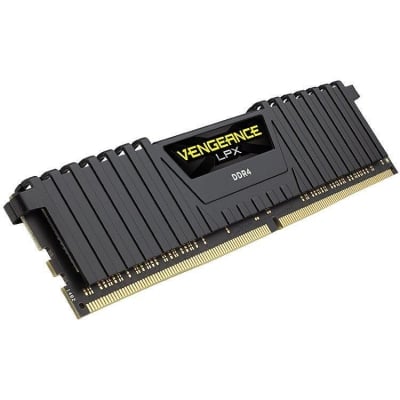 Памет Corsair DDR4, 3000MHz 8GB 1x8GB Dimm, Unbuffered, 16-20-20-38, XMP 2.0, Vengeance LPX black Heatspreader, Black PCB, 1.35V, EAN:0843591077927