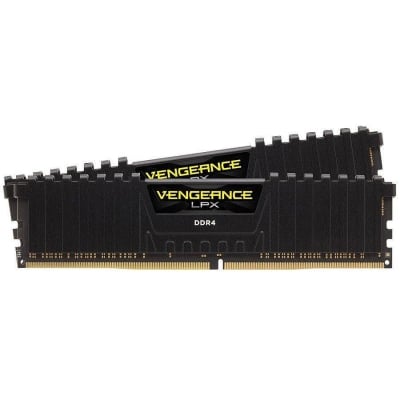 Памет Corsair 16GB (2 x 8GB) DDR4 DRAM 4400MHz C19-19-19-39 Vengeance LPX Memory Kit - Black