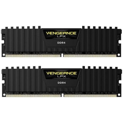 Памет Corsair 16GB (2 x 8GB) DDR4 DRAM 3600MHz C20-23-23-43 Vengeance RGB PRO Memory Kit - Black