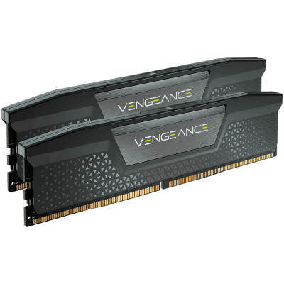 Памет Corsair Vengeance Black 32GB (2x16GB) DDR5 DRAM, 6400MHz, CL32