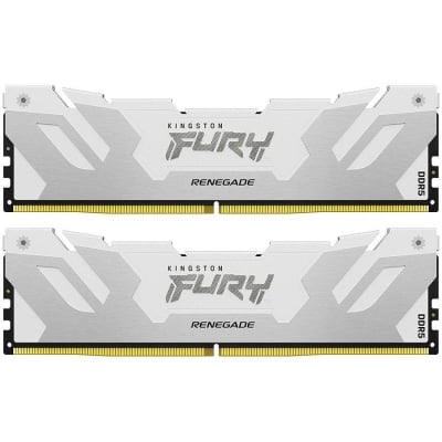 Памет Kingston 32GB 6800MT/s DDR5 CL36 DIMM (Kit of 2) FURY Renegade White XMP, EAN: 740617333602