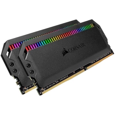 Памет Corsair DDR4, 4000MHz 16GB 2x8GB DIMM, Unbuffered, 19-23-23-45, XMP 2.0, DOMINATOR PLATINUM RGB Black Heatspreader, RGB LED, 1.35V, EAN:0840006609445
