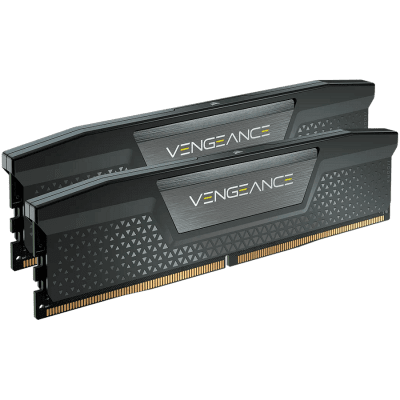 Памет Corsair DDR5, 5600MT/s 32GB 2x16GB DIMM, Unbuffered, 36-36-36-76, Std PMIC, XMP 3.0, VENGEANCE DDR5 Black Heatspreader, Black PCB