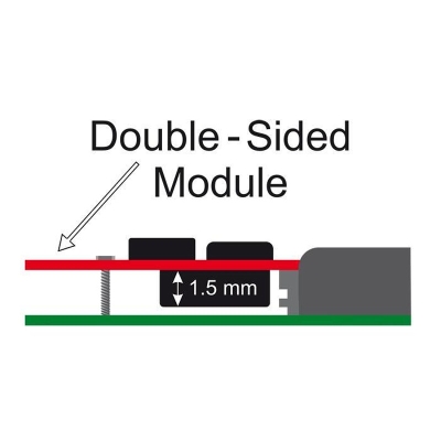 Delock PCI Express x1 - 2 x internal M.2 Key B 110 mm, Low Profile Form Factor