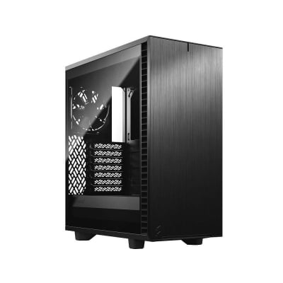 Кутия Fractal Design Define 7 Compact Tempered Glass Light Tint, ATX, Black