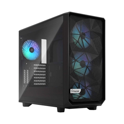 Кутия Fractal Design Meshify 2 RGB Tempered Glass, E-ATX, Black