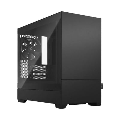 Кутия Fractal Design Pop Mini Silent Tempered Glass, mATX, Black
