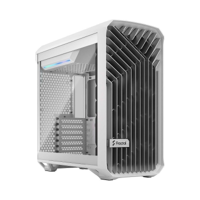 Кутия Fractal Design Torrent Compact Tempered Glass, E-ATX, White