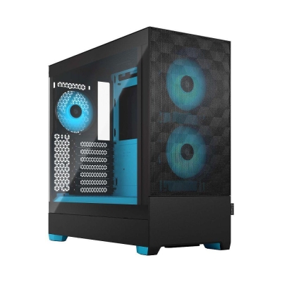 Кутия Fractal Design Pop Air, ATX, Cyan Core