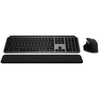 LOGITECH MX Keys S Combo for Mac - SPACE GREY - US INT'L - BT - EMEA28-935
