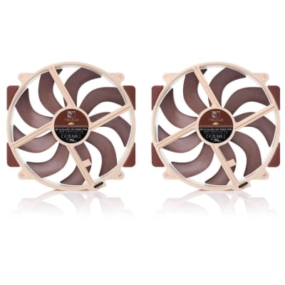 Noctua NF-A14x25r G2 PWM Sx2-PP, 2 x Fan 140mm