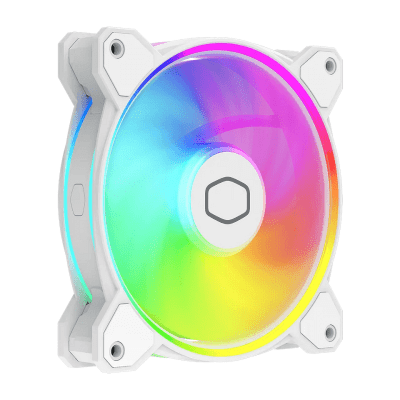 Cooler Master MasterFan MF120 Halo2 White Edition ARGB