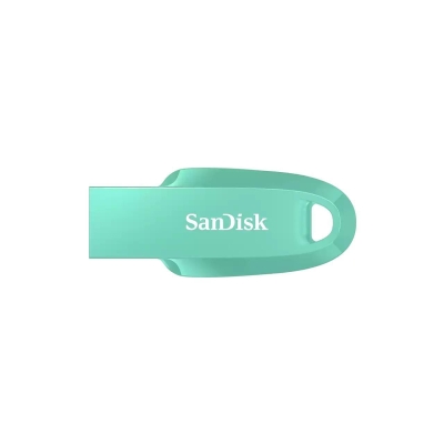 USB drive SanDisk Ultra Curve 3.2, 64GB, USB 3.1 Gen 1, Green
