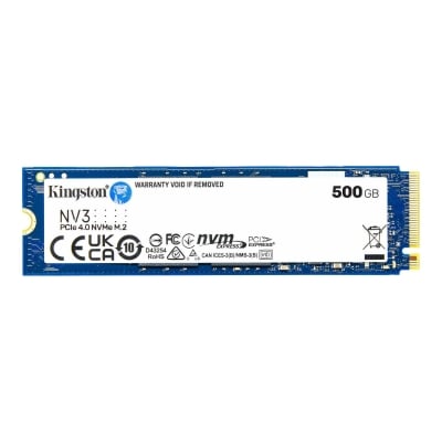 SSD диск KINGSTON NV3 500GB M.2-2280 Gen4 NVMe SSD