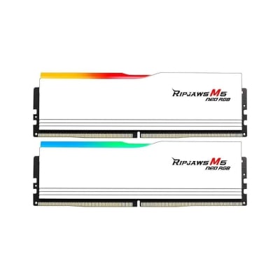 Памет G.SKILL Ripjaws M5 Neo RGB White 32GB (2x16GB) DDR5-6000