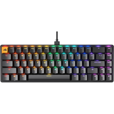 Glorious GMMK 2 Black Compact- Fox Switches US-Layout